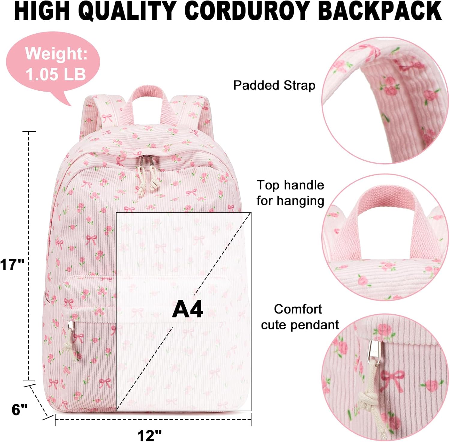 Detalle de BTOOP Corduroy Backpack