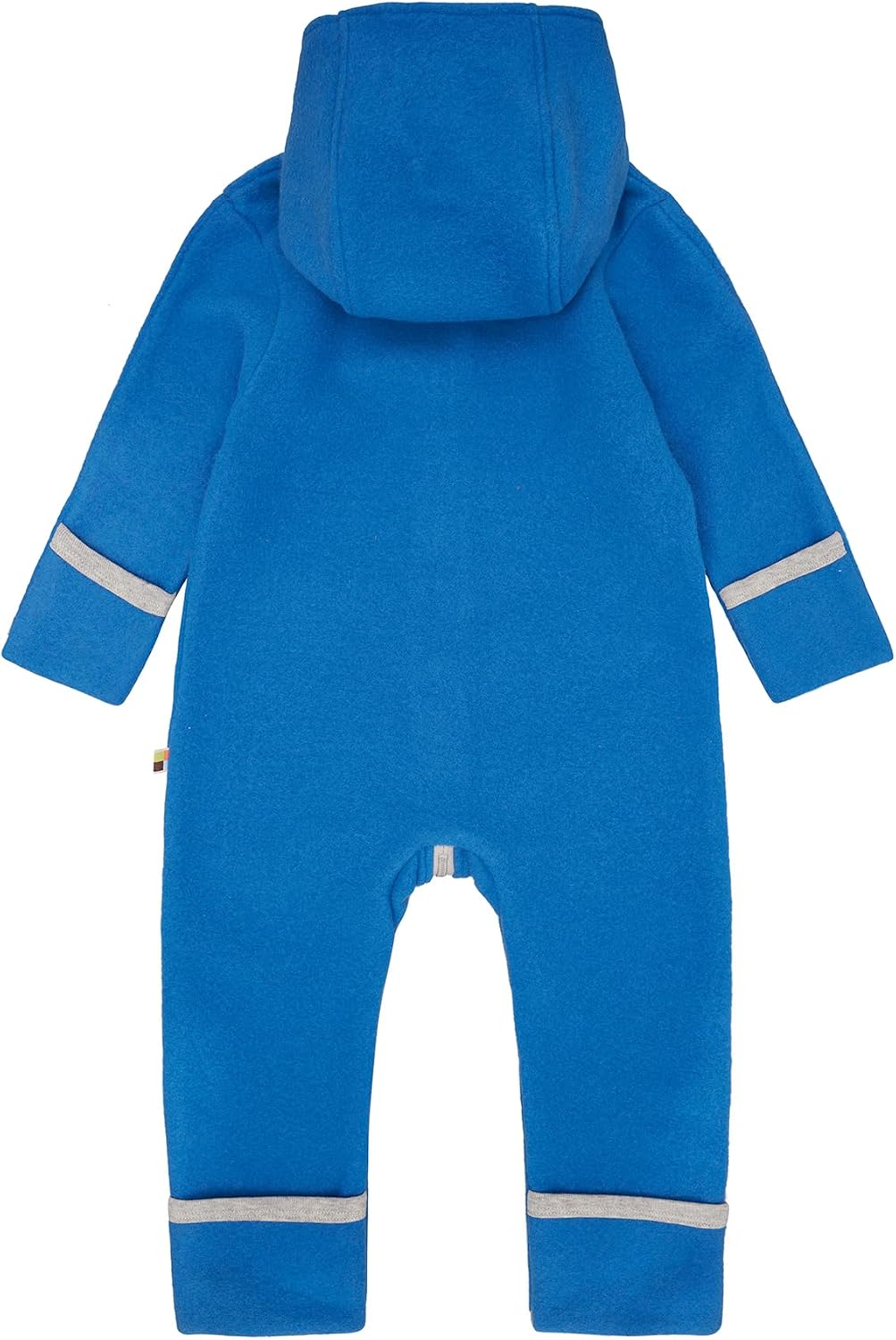 Detalle de loud + proud Unisex Baby Wollfleece – GOTS zertifizierter Wollfleece-Overall
