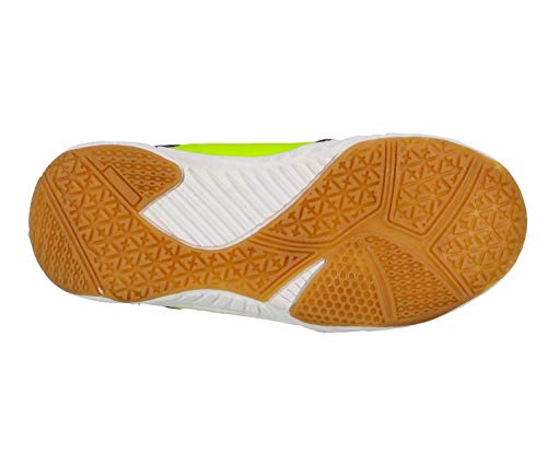 Detalle 2 de Lico Sport VS Unisex Hallenturnschuh – Anthrazit/Lemon, Größe 34 EU