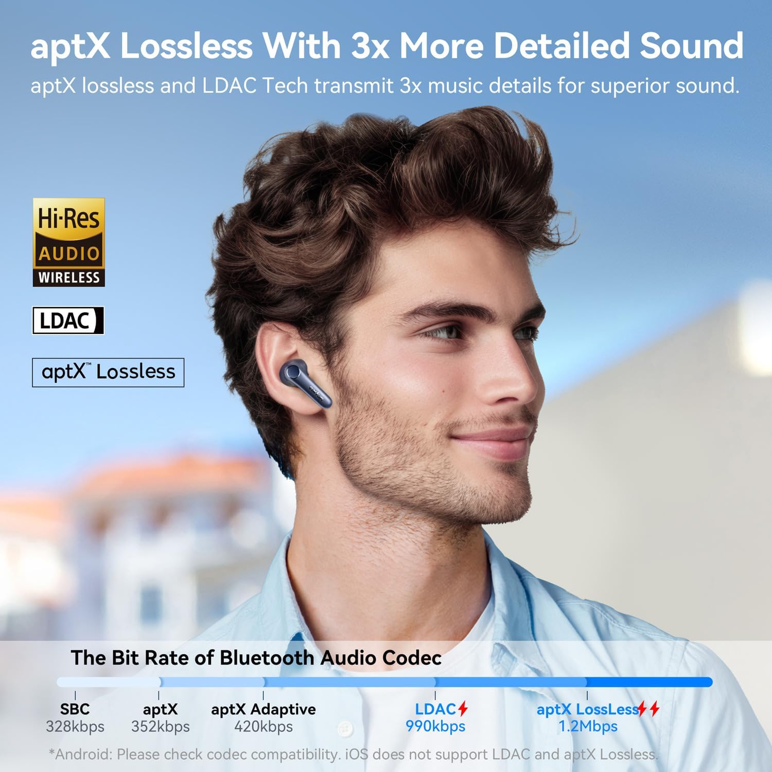 Thumbnail 3 de EarFun Air Pro 4 noise cancelling buds