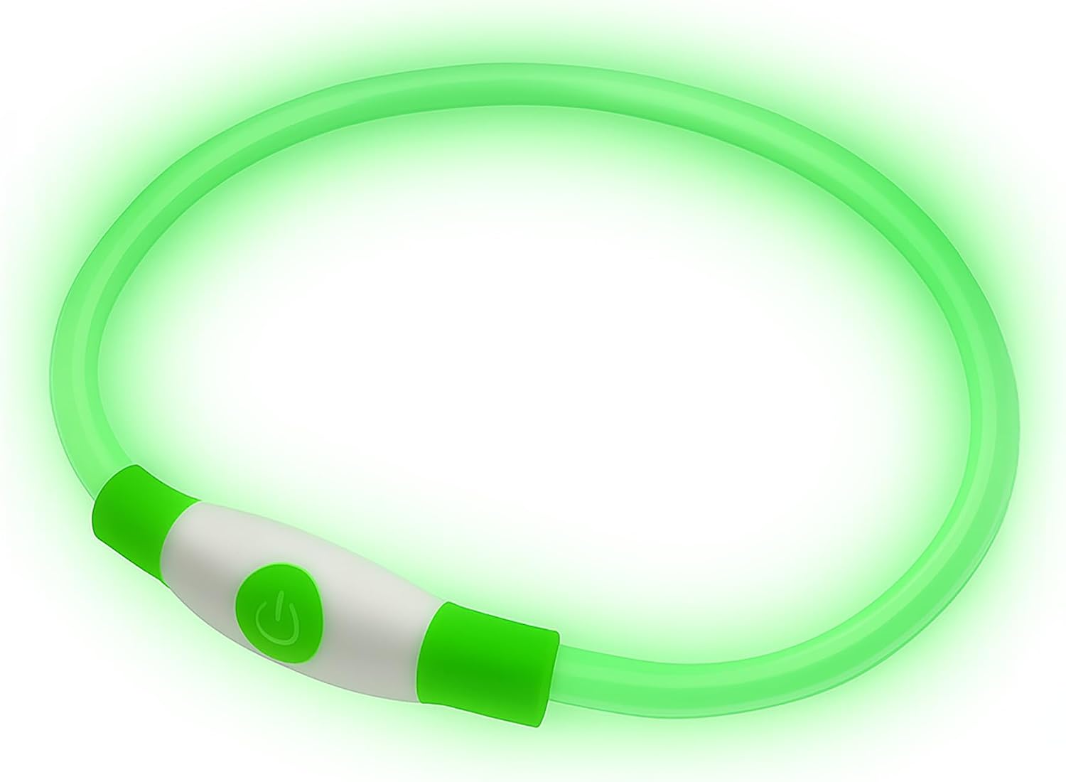 Detalle de PetSol LED Dog Collar 3‑Mode USB Rechargeable