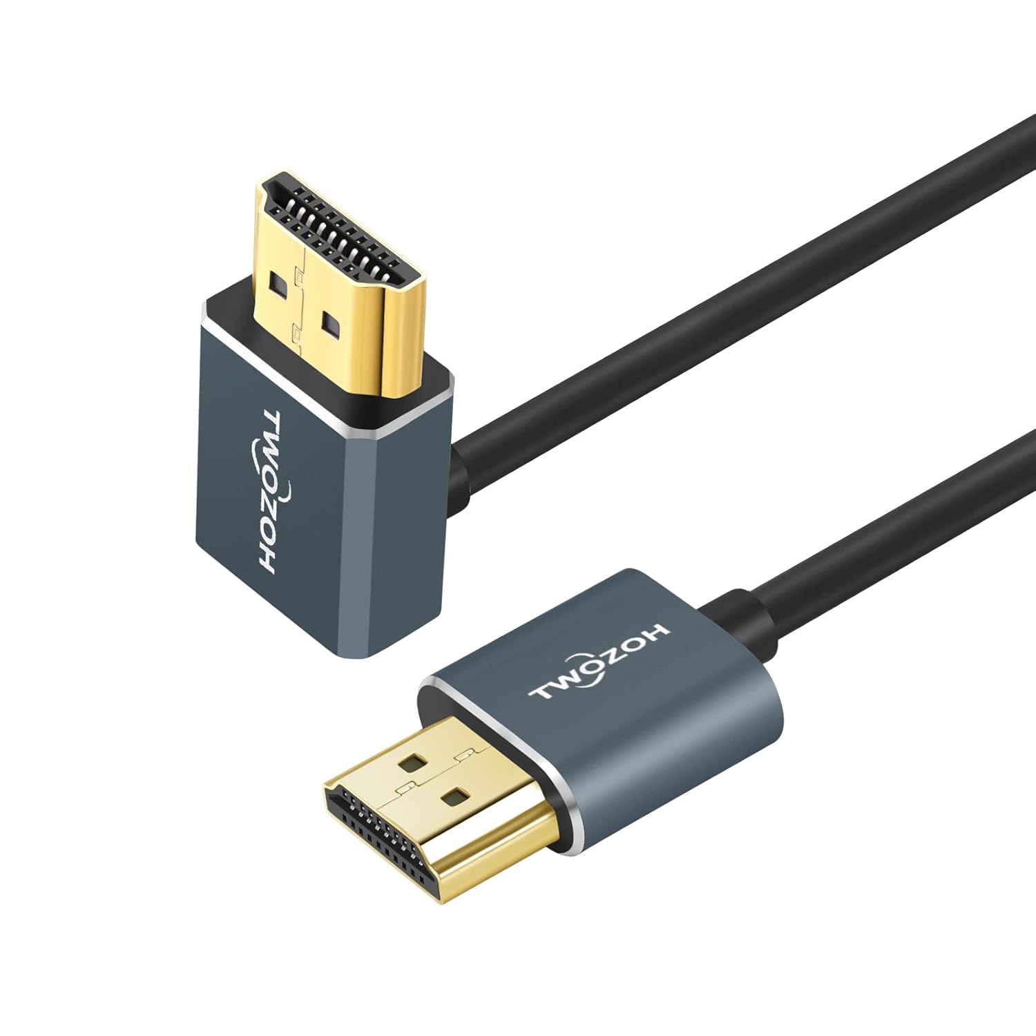 Thumbnail 3 de Twozoh Flexible HDMI Cable Up Angled 270° 2M