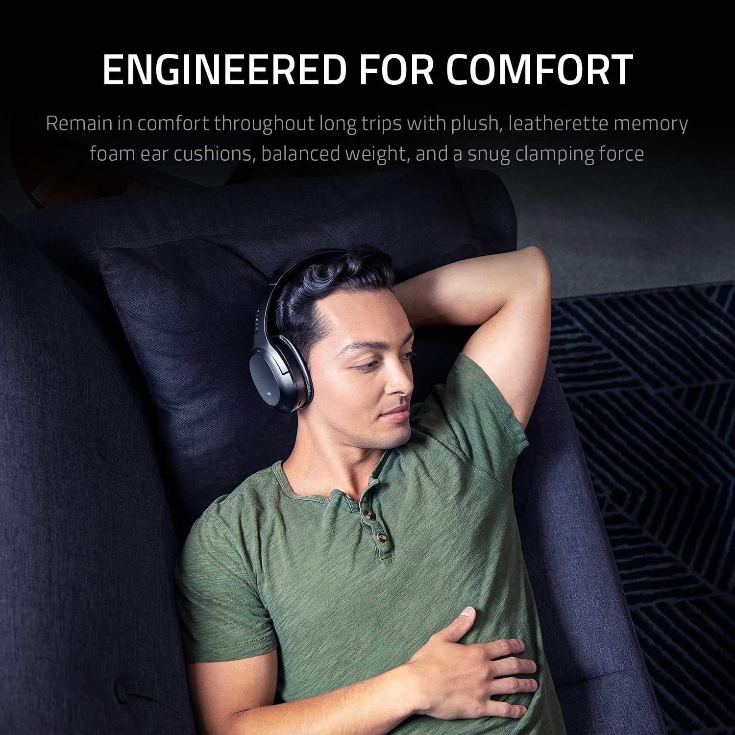 Detalle de Razer Opus: Kabelloser Kopfhörer mit THX-Zertifikat und ANC