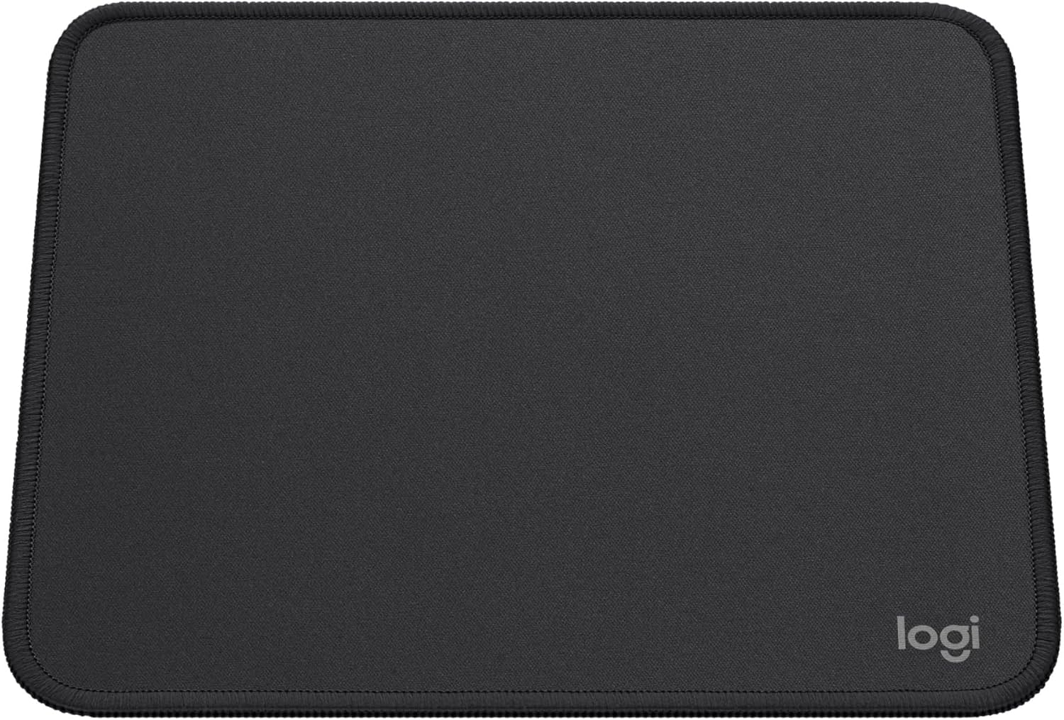 Detalle de Logitech Studio Series mouse pad with anti-slip rubber base (Grey)