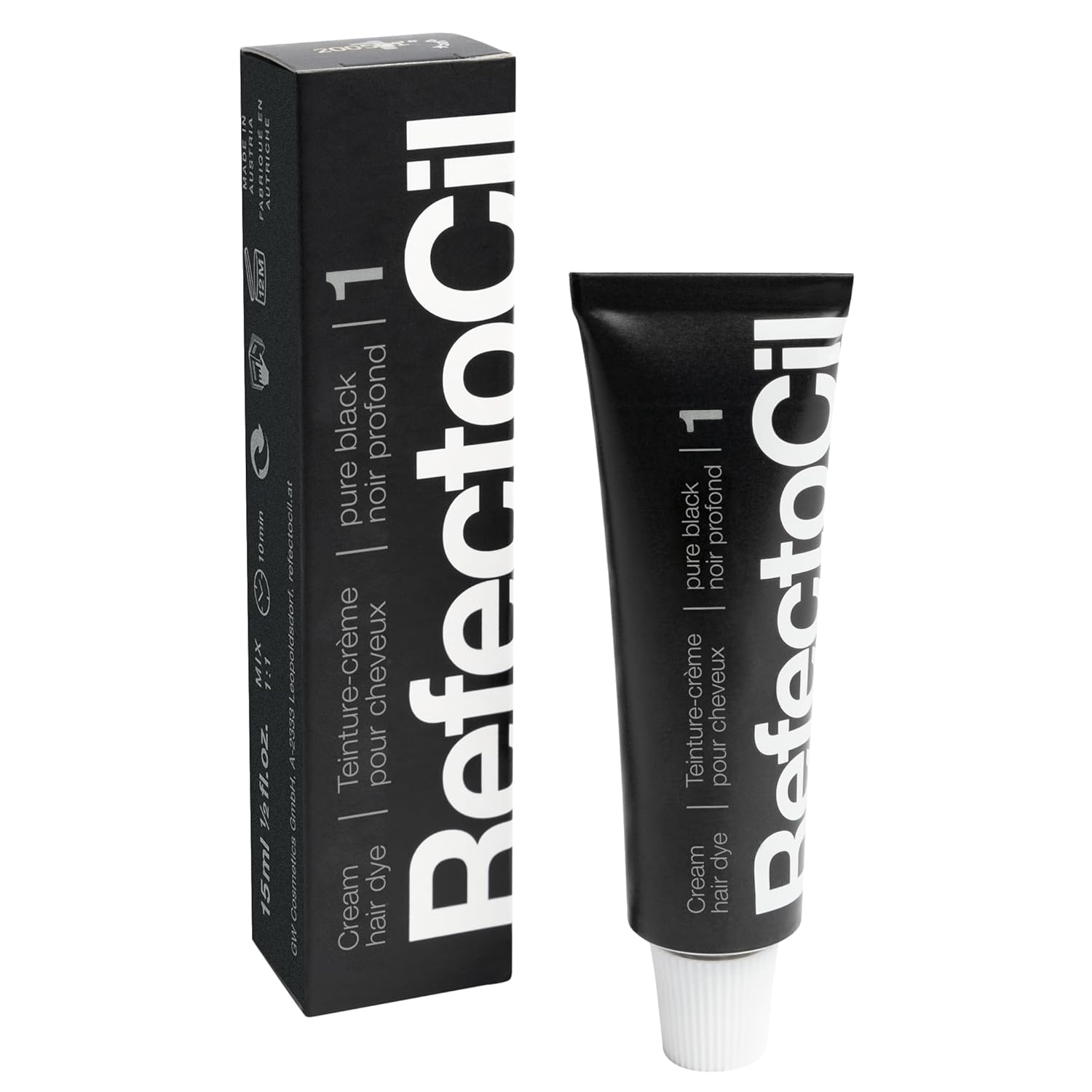 Thumbnail 1 de RefectoCil Cream Hair Dye 2-Pack (No. 3 Natural Brown + No. 3.1 Light Brown) for Long-Lasting Color
