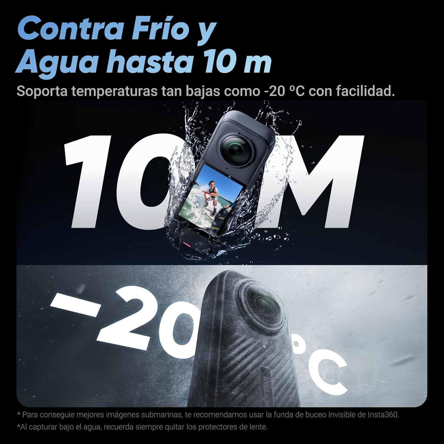 Thumbnail 6 de Insta360 X4 Cámara de Acción Impermeable 8K 🌊