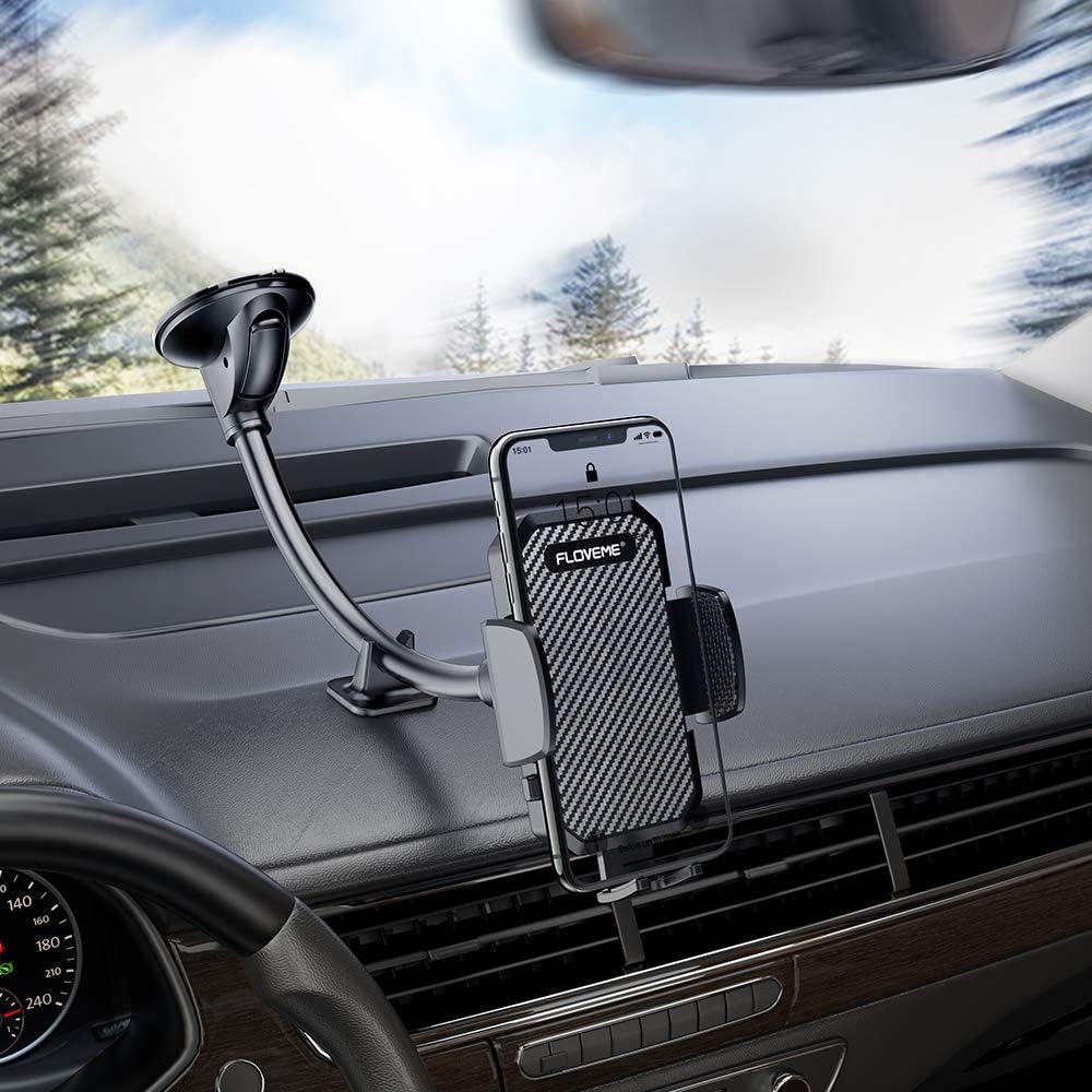 Thumbnail 6 de FLOVEME Car Phone Holder windsreen gooseneck for iPhone 13