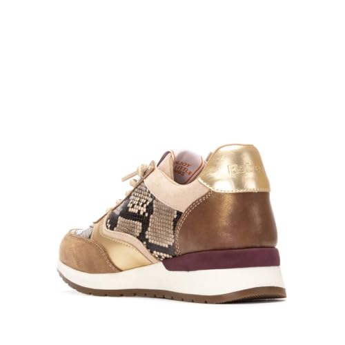 Thumbnail 4 de REFRESH 17296003 Zapatilla mujer beige talla 39