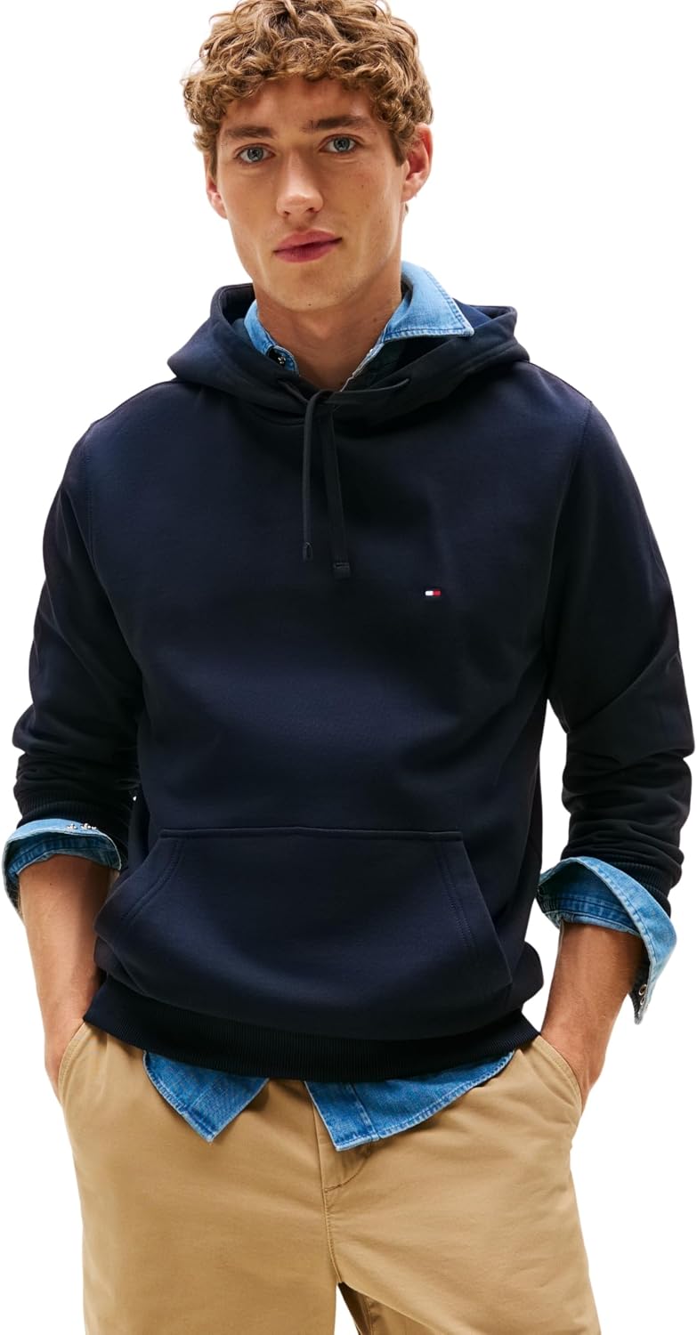 Detalle 2 de Tommy Hilfiger Felpa con cappuccio in cotone puro unisex