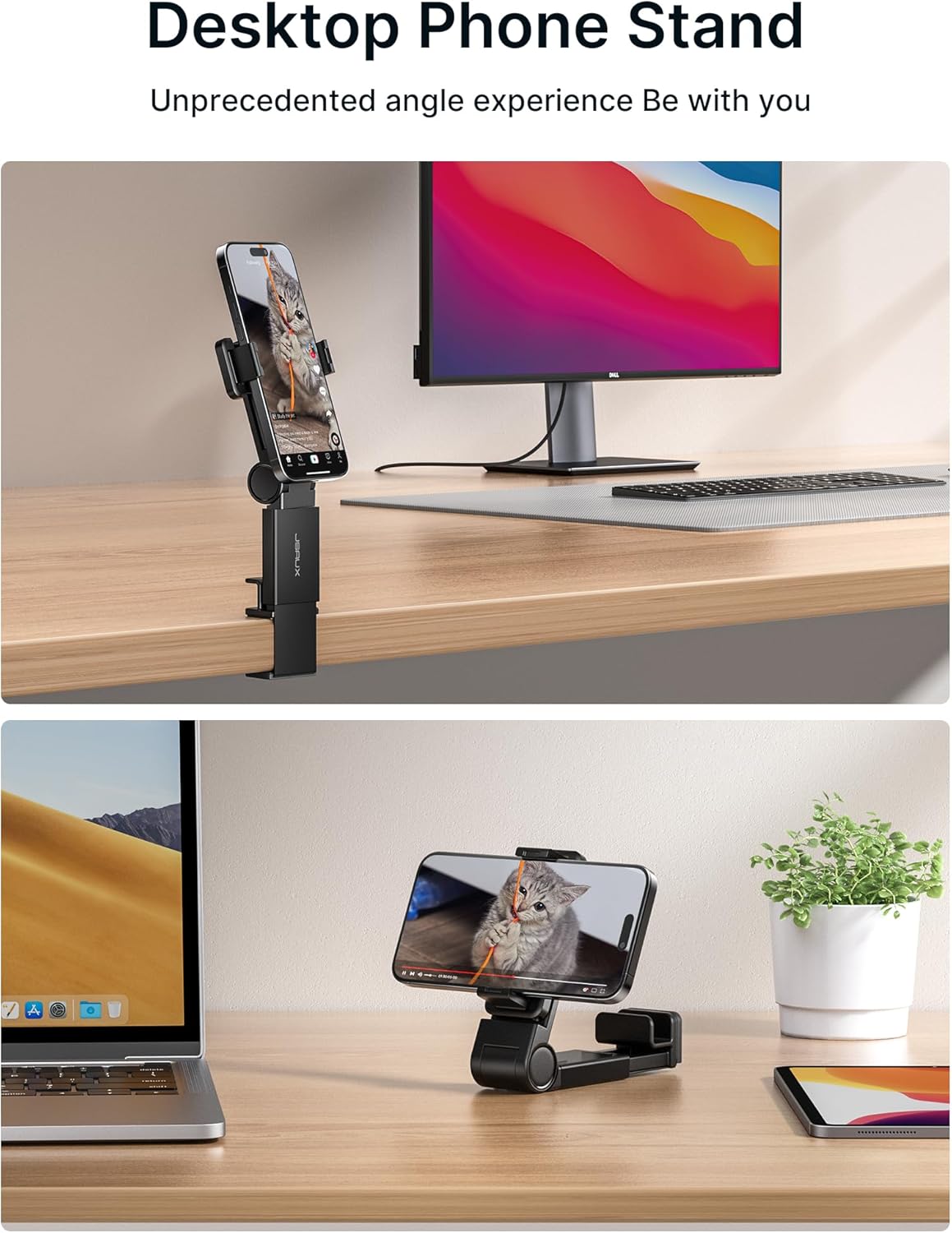 Thumbnail 6 de JSAUX Airplane Travel Essentials 360° phone holder