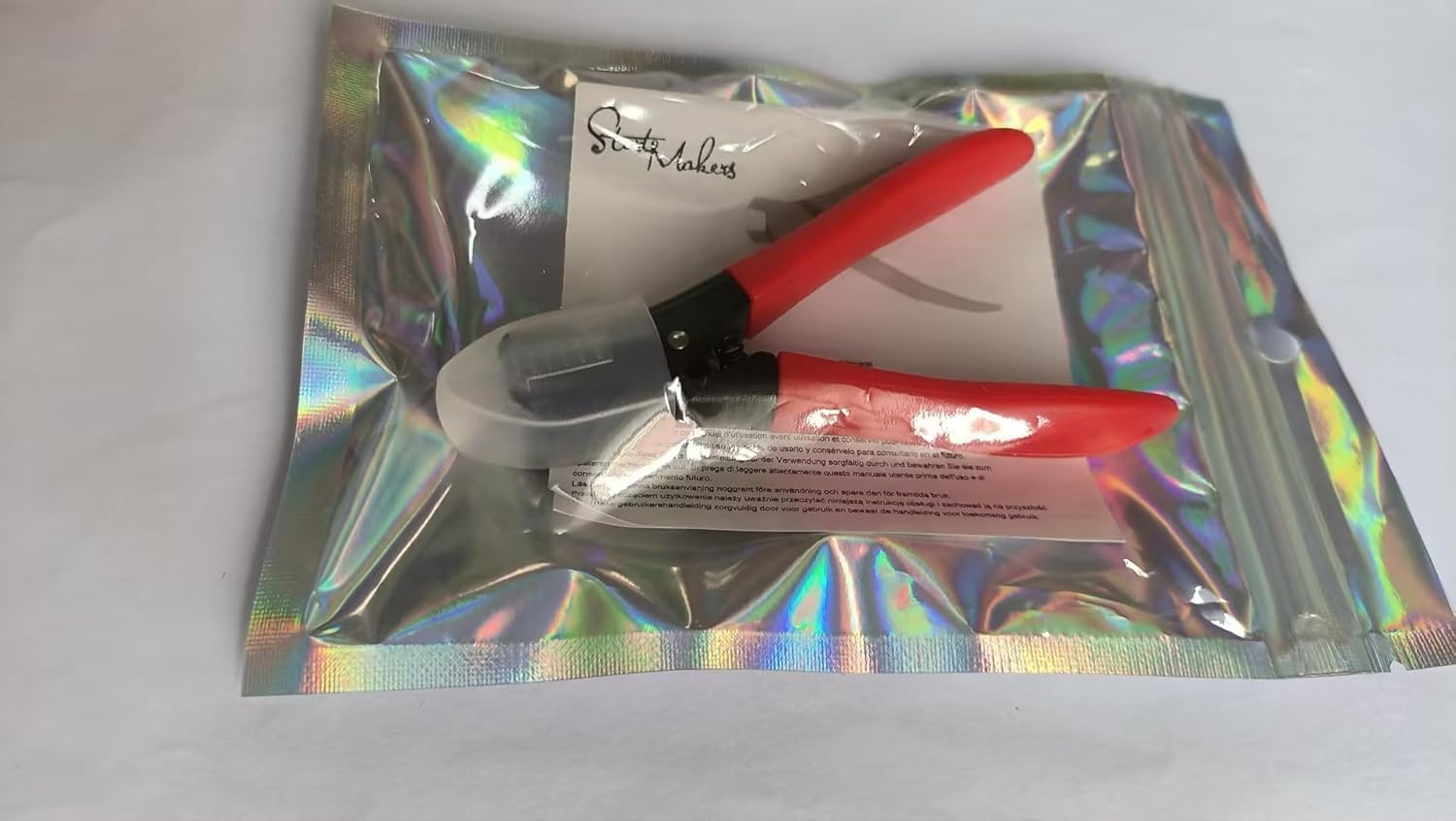 Thumbnail 6 de START MAKERS Red Wide-Jaw Toenail Clippers with Curved Stainless Steel Blade