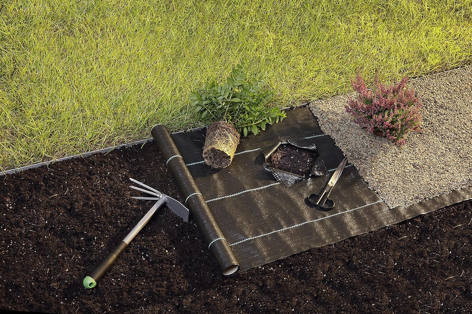 Thumbnail 1 de GardenMate Telo antierbacce 100 g/m² 1 x 50 m: protezione efficace delle erbacce