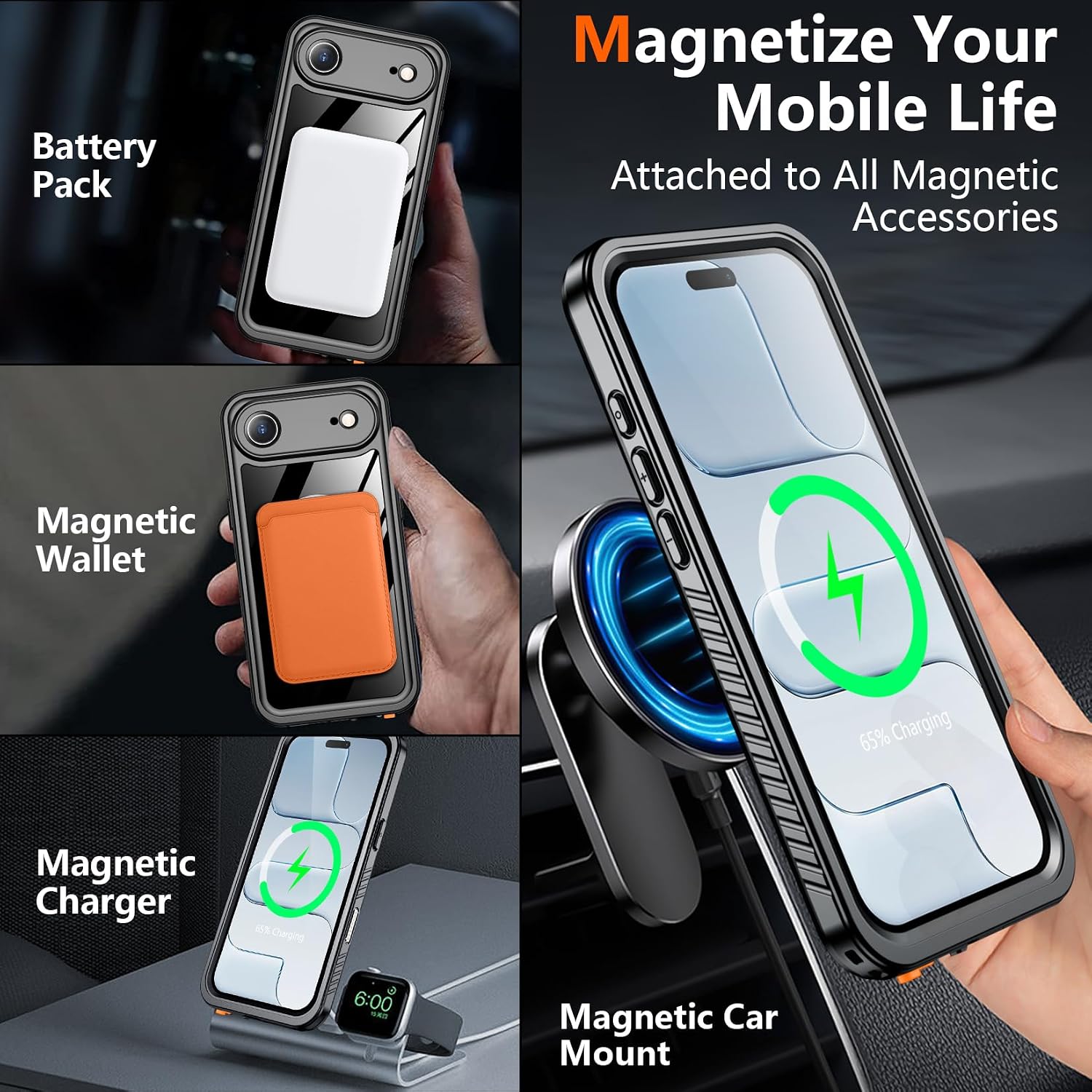 Thumbnail 4 de SPIDERCASE Magnetic iPhone 17 Air 6.5" Case