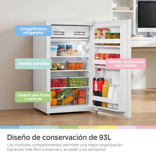 Thumbnail 2 de Comfee RCD93WH2EU(E): Nevera compacta 93L, silenciosa y con control inverter