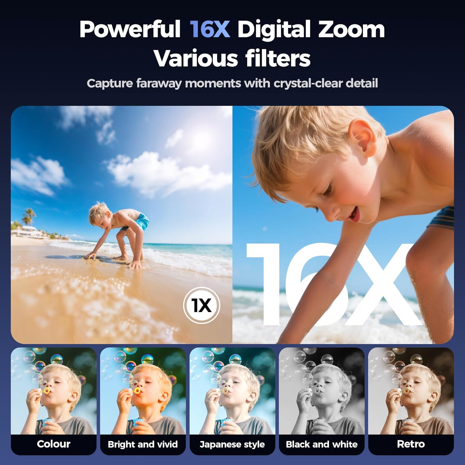 Thumbnail 3 de YYZA9 64MP 4K Vlogging camera 16X zoom