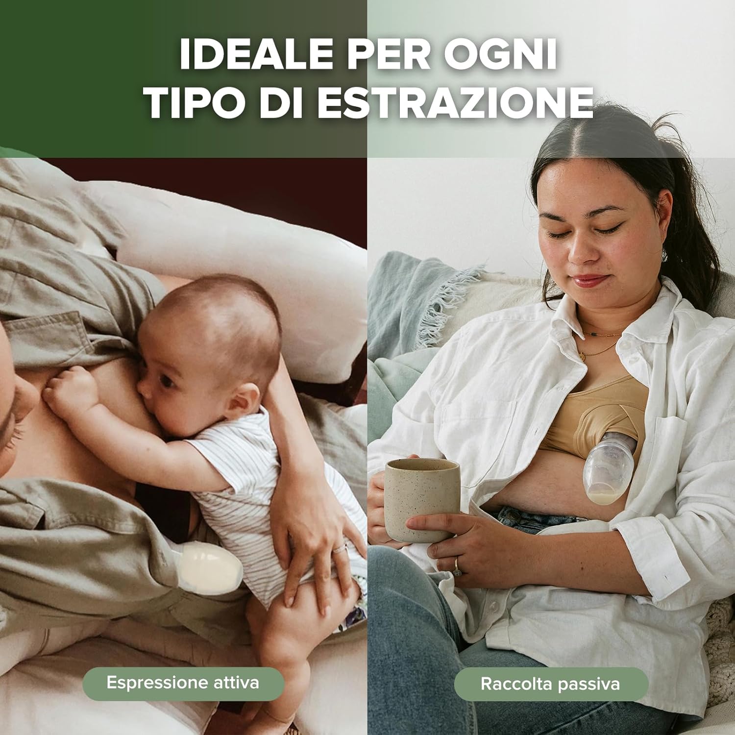 Thumbnail 5 de Haakaa tiralatte manuale da 100 ml in silicone alimentare (trasparente) senza BPA