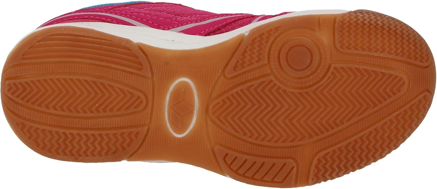 Detalle de Lico Mädchen Boulder V Hallenturnschuhe, Pink Türkis, 36 EU – Praxistauglicher Hallenpartner