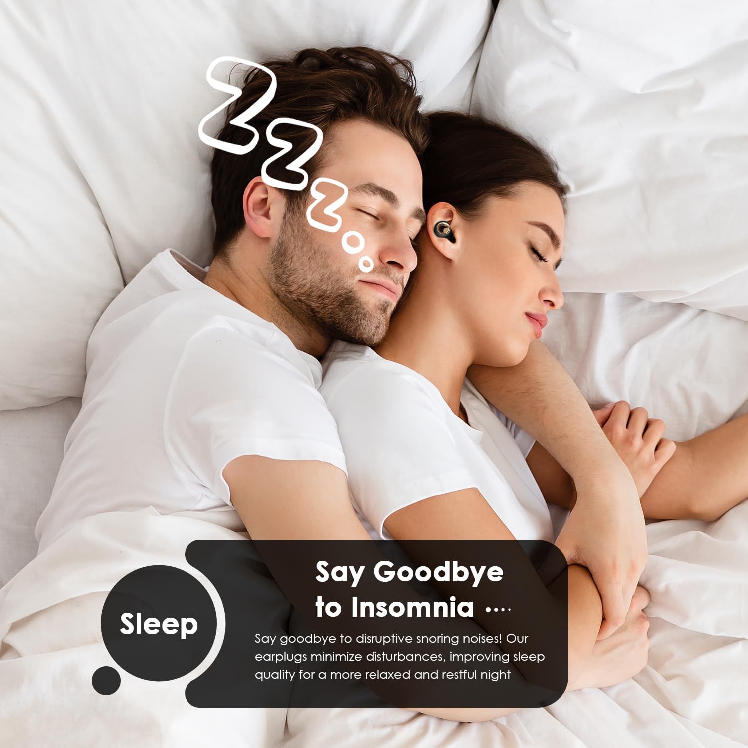 Thumbnail 4 de Bisswell SilentPro 2 Ear Plugs for Sleep – 45dB Noise Cancelling, Soft Silicone, Reusable, 4 Sizes