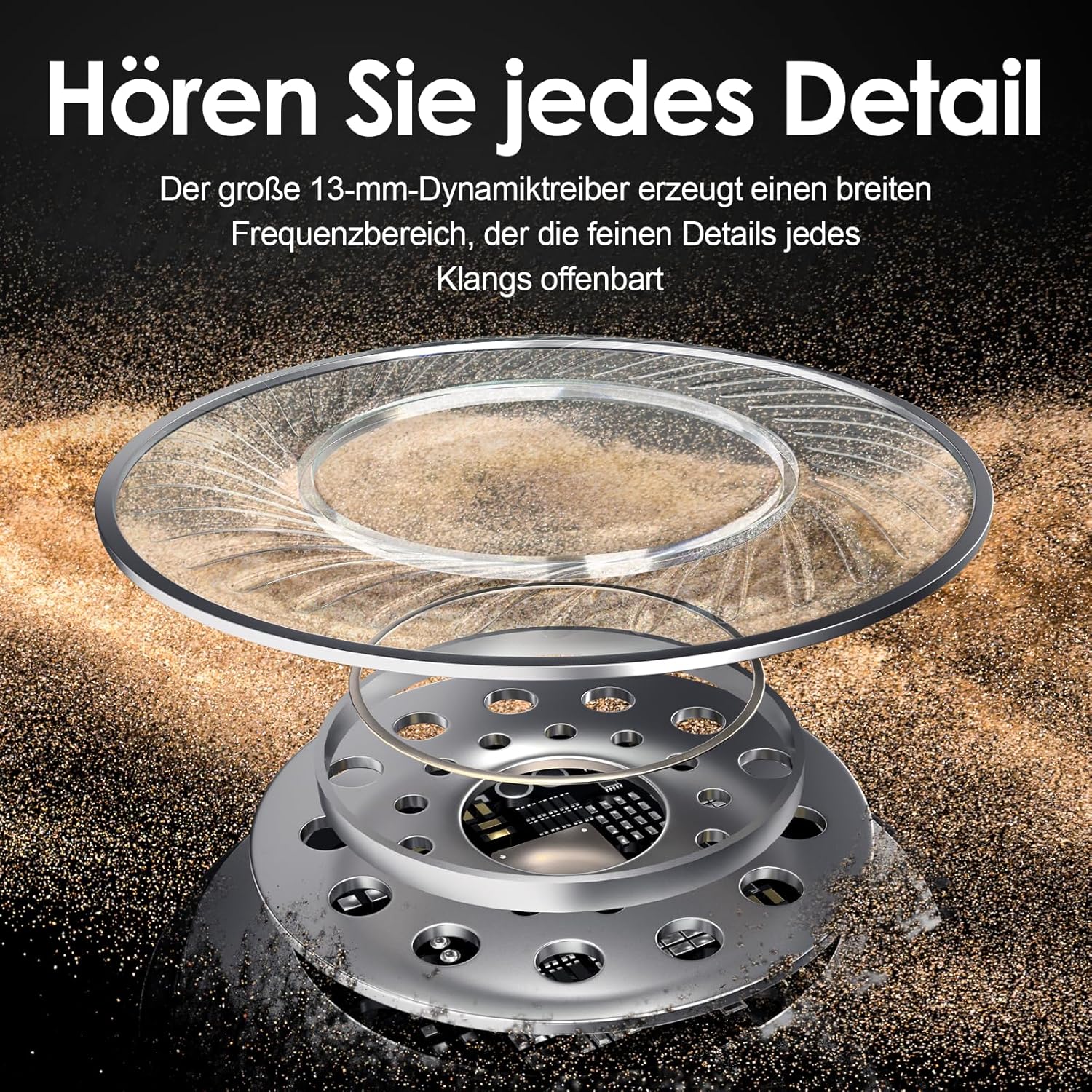 Thumbnail 3 de Rythflo Bluetooth Kopfhörer – 150 Stunden Akkulaufzeit, IPX7, ENC Mikrofon, magnetischer Nackenbügel
