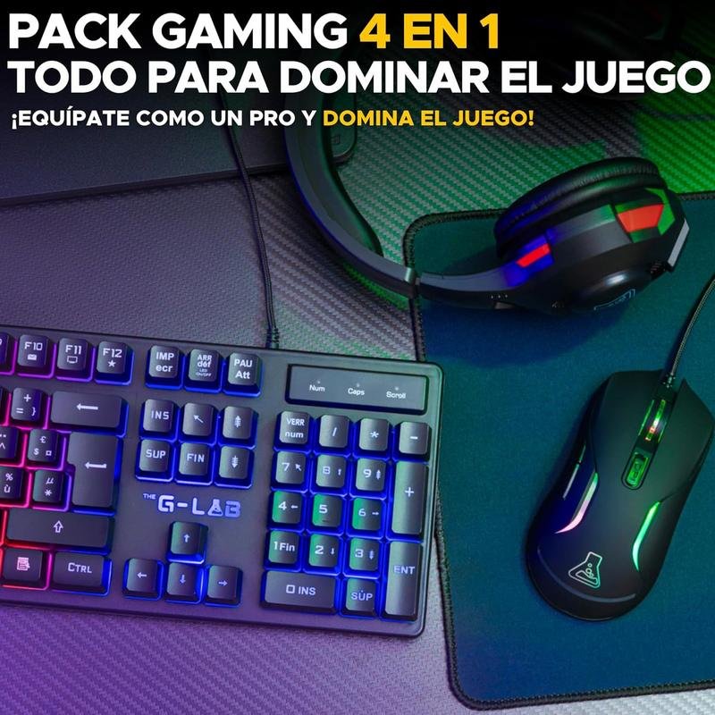 Thumbnail 3 de The G-Lab Combo Sulfur pack gaming