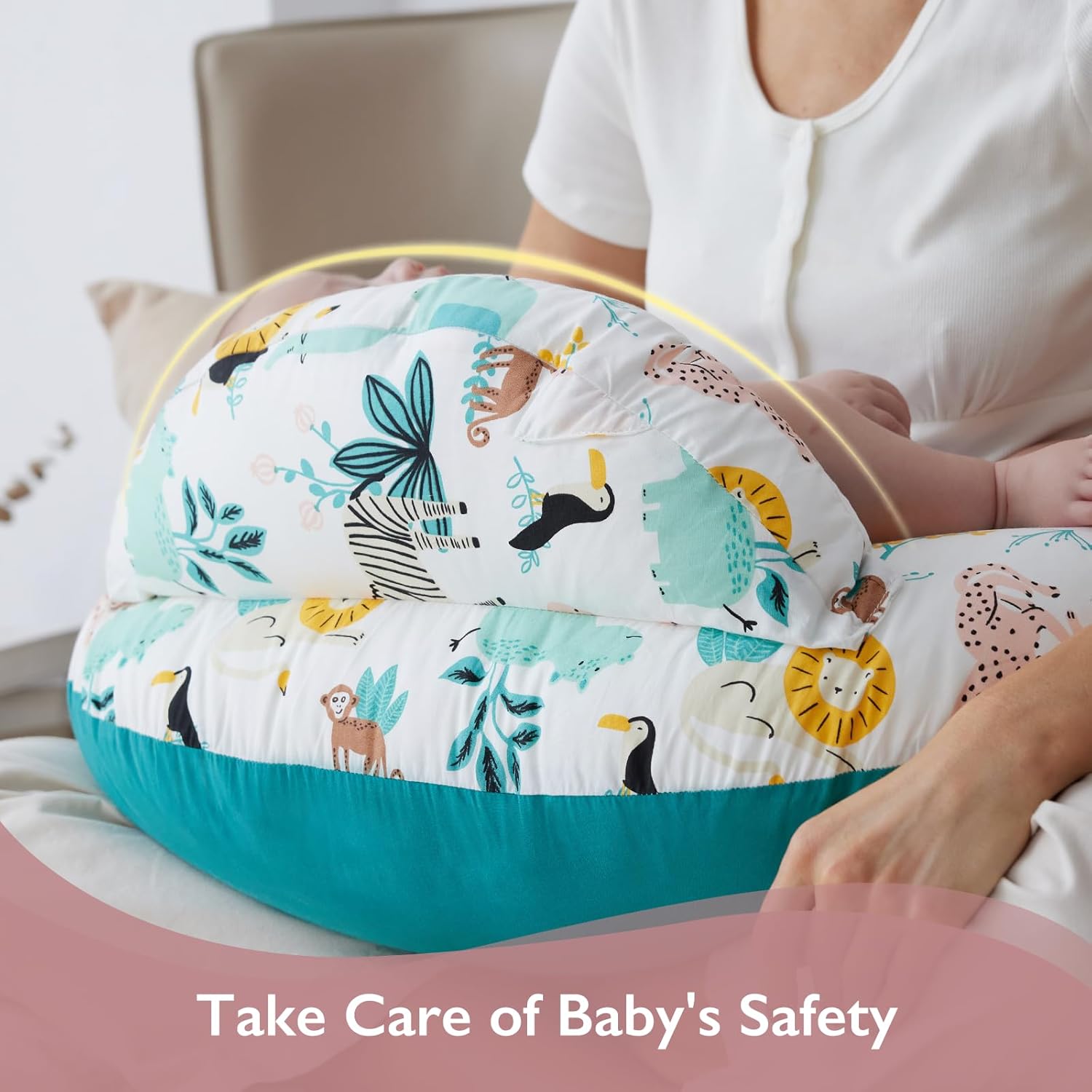 Thumbnail 4 de momcozy Nursing Pillow for Petite Mums: Secure, Compact Support for Breastfeeding