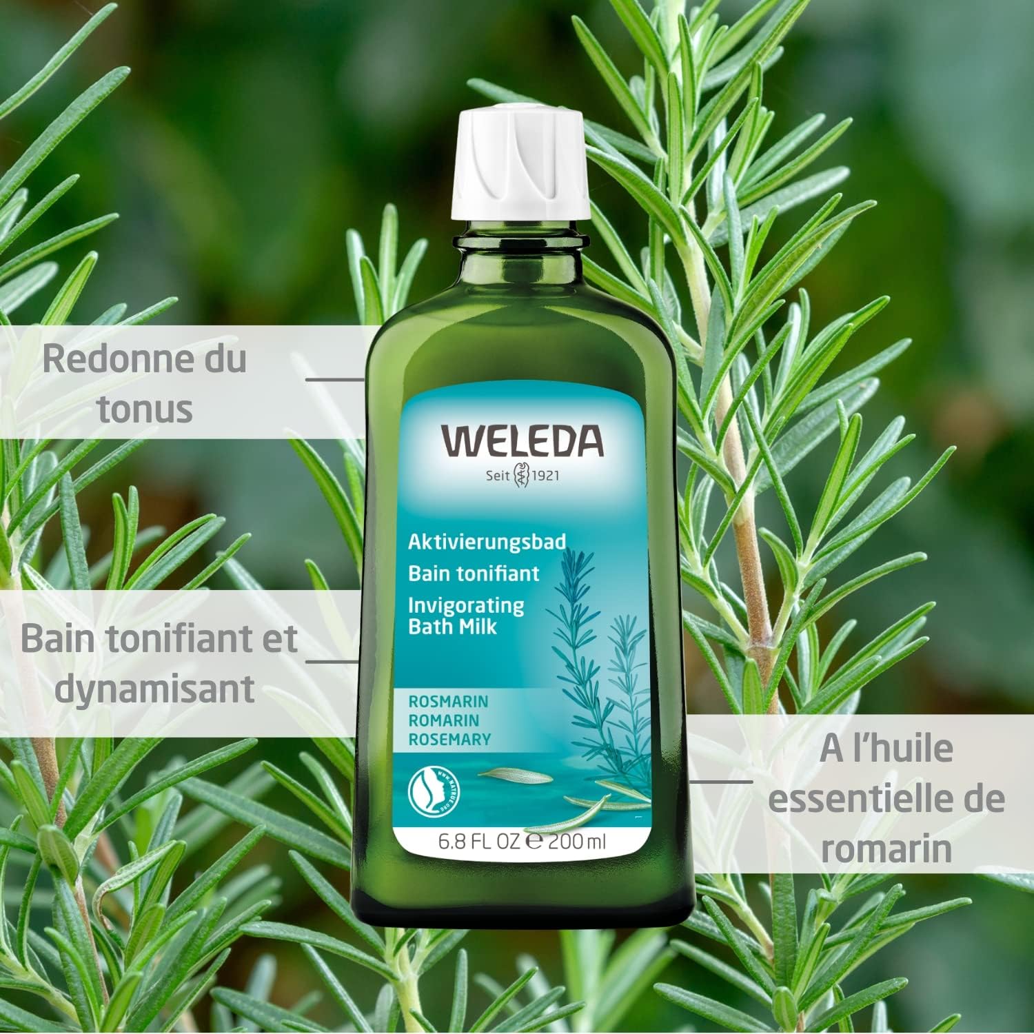 Thumbnail 2 de WELEDA Bain tonifiant Romarin 200 ml