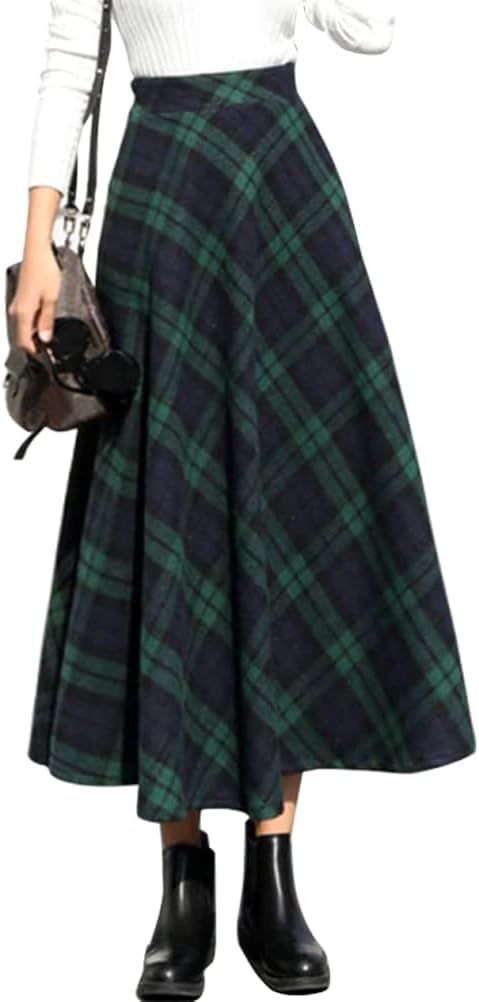 Detalle de IDEALSANXUN Women's Wool Skirt