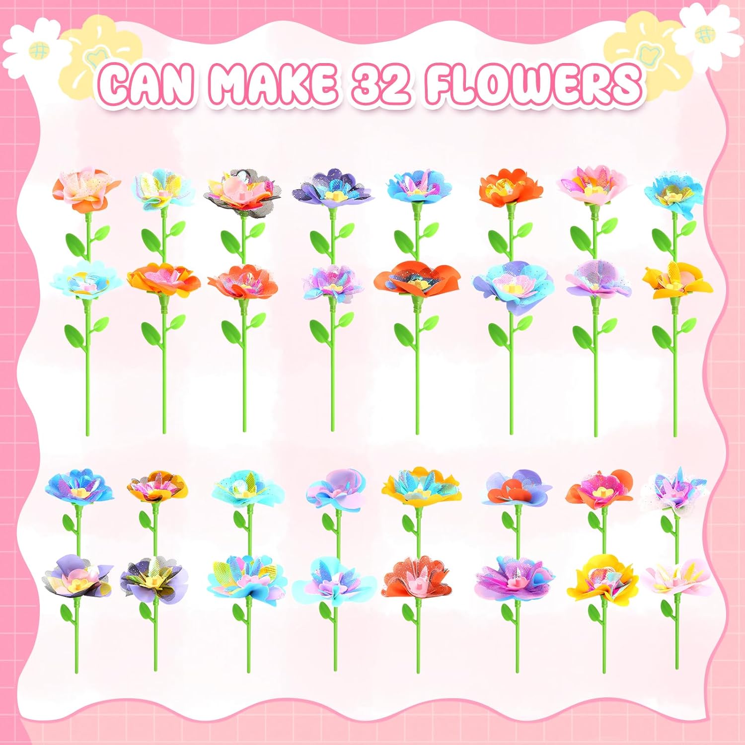 Thumbnail 2 de beefunni Flower Bouquet Kit 4-8 🎨