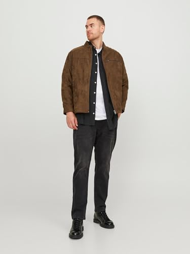 Thumbnail 4 de JACK & JONES Jjerocky Chaqueta cognac 5XL
