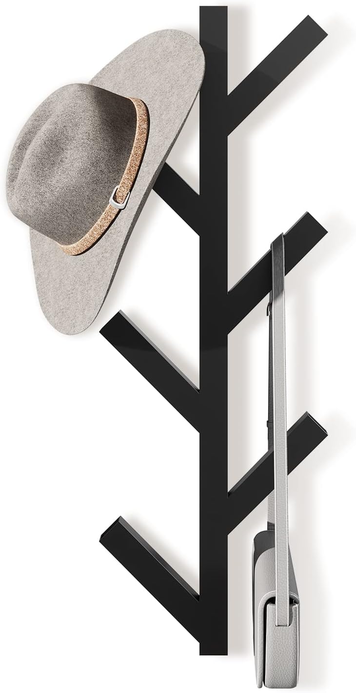 Detalle de LOFTPLUS Perchero de Pared Moderno 41 cm