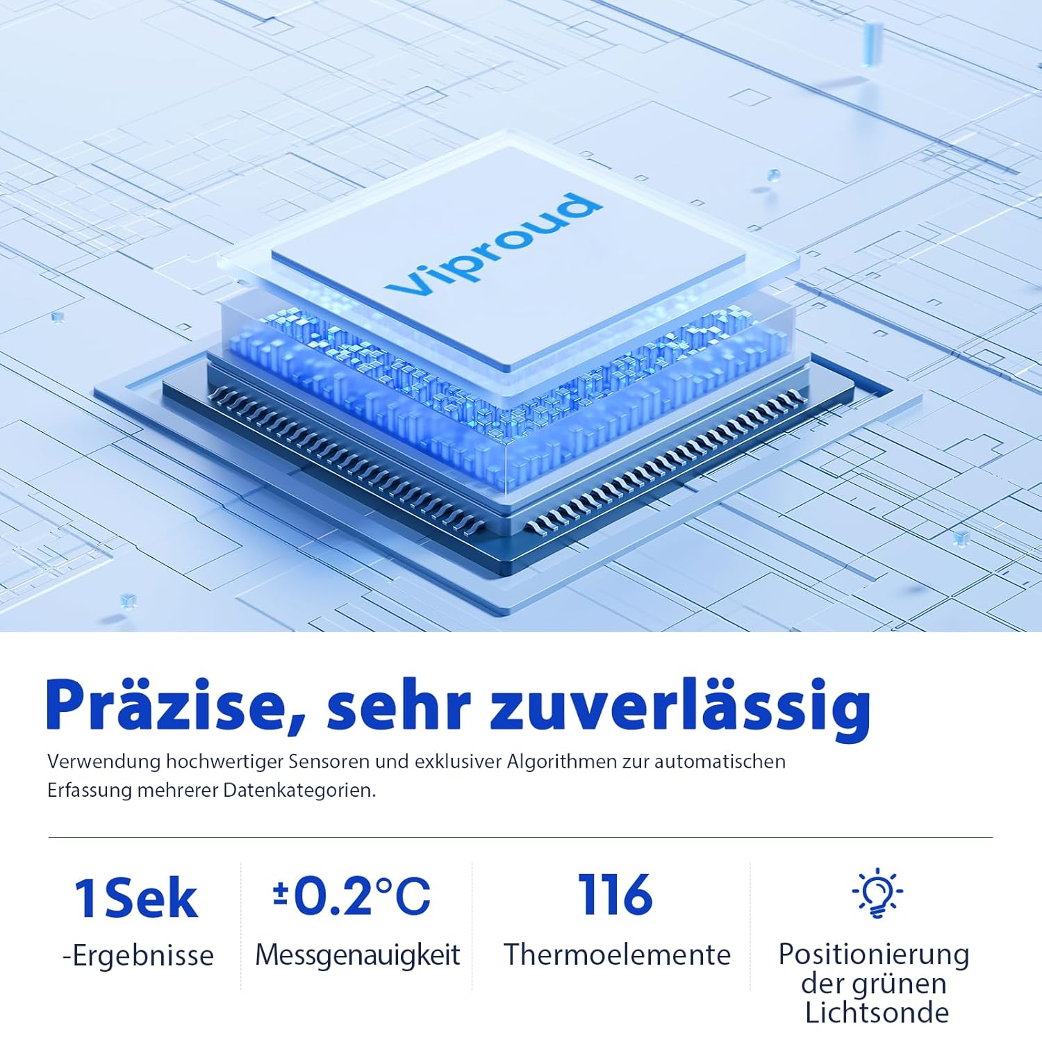 Thumbnail 3 de Kontaktloses Stirnthermometer für Fieber