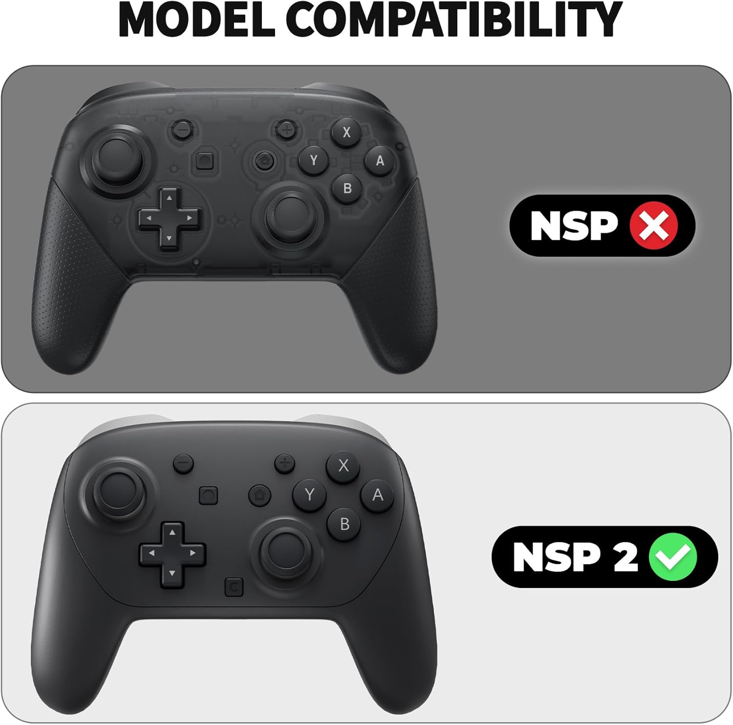 Thumbnail 1 de PlayVital Nintendo Switch 2 Pro Controller Case 🕹
