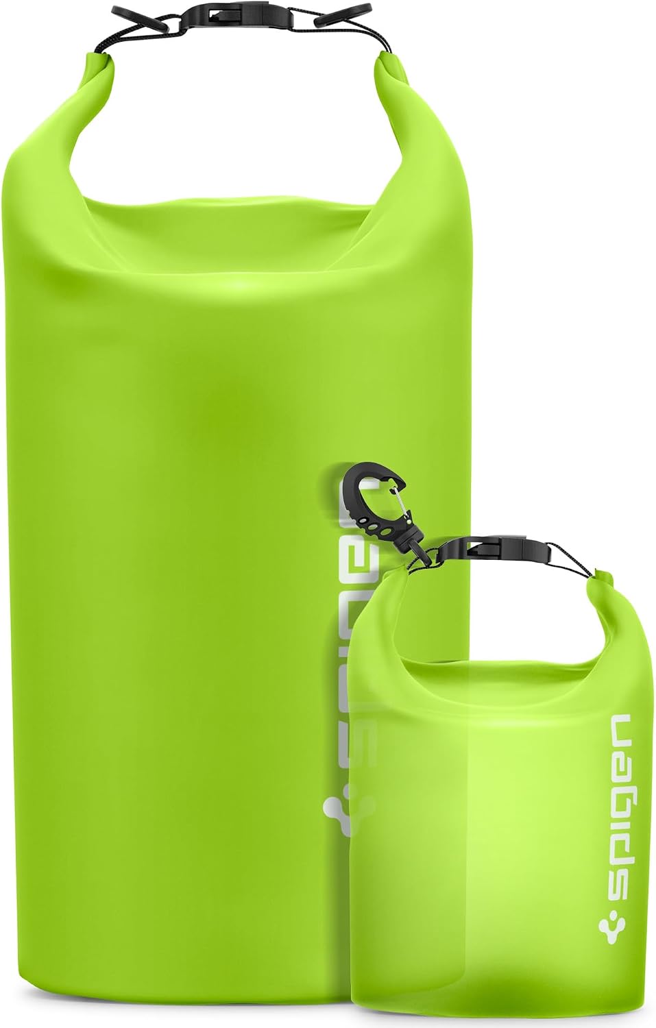Detalle de Spigen Aqua Shield IPX6 – sac à dos étanche 20L + 2L (TPU), vert cactus