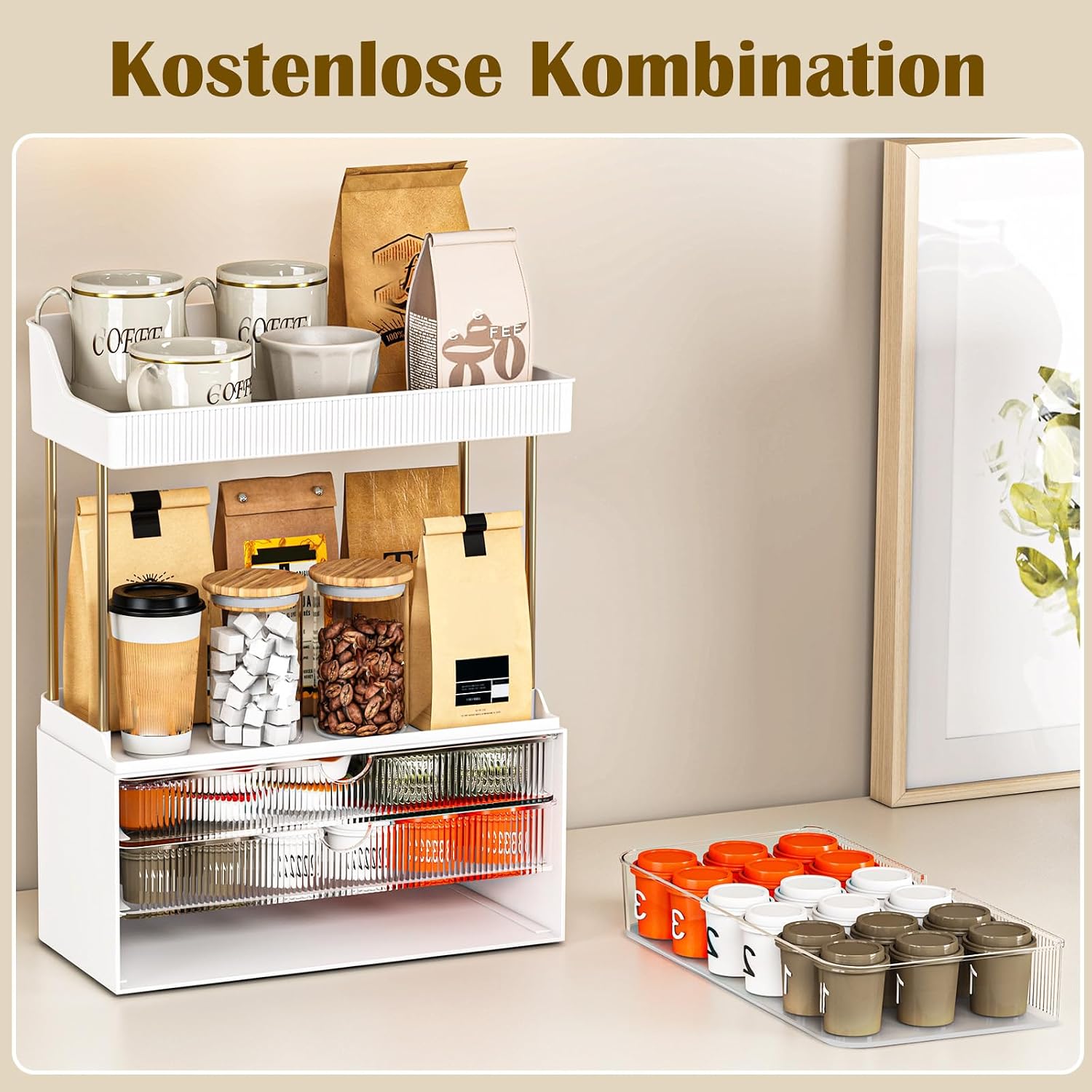 Thumbnail 4 de Storivo Makeup Organizer 2 Etagen Kosmetikbox