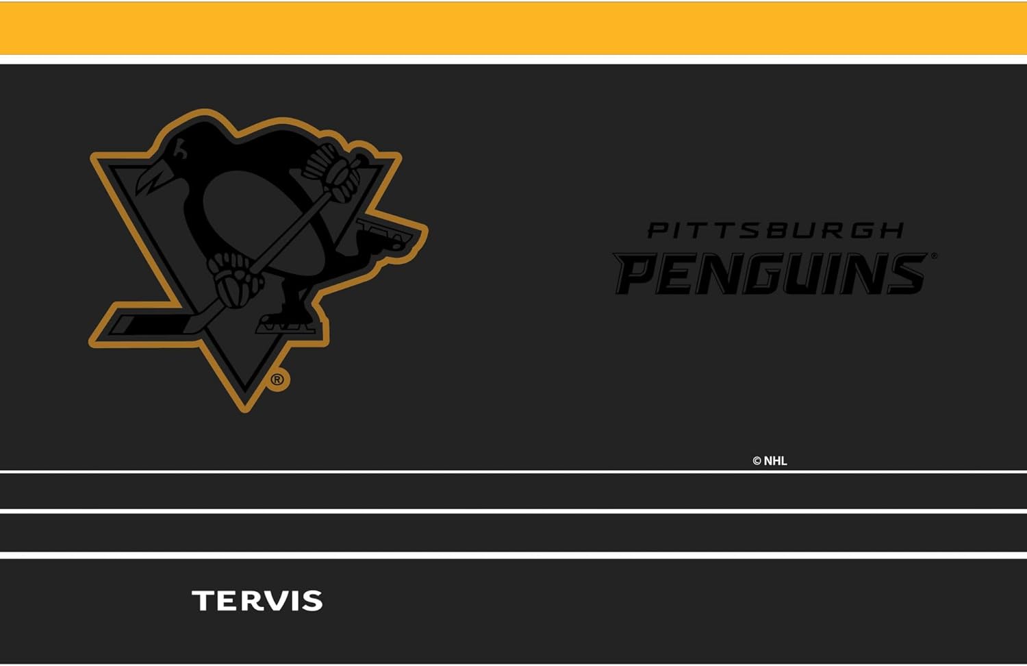 Thumbnail 1 de Tervis Traveler NHL Pittsburgh Penguins Night Game Triple Insulated Tumbler (30oz) — Stainless Steel Travel Cup