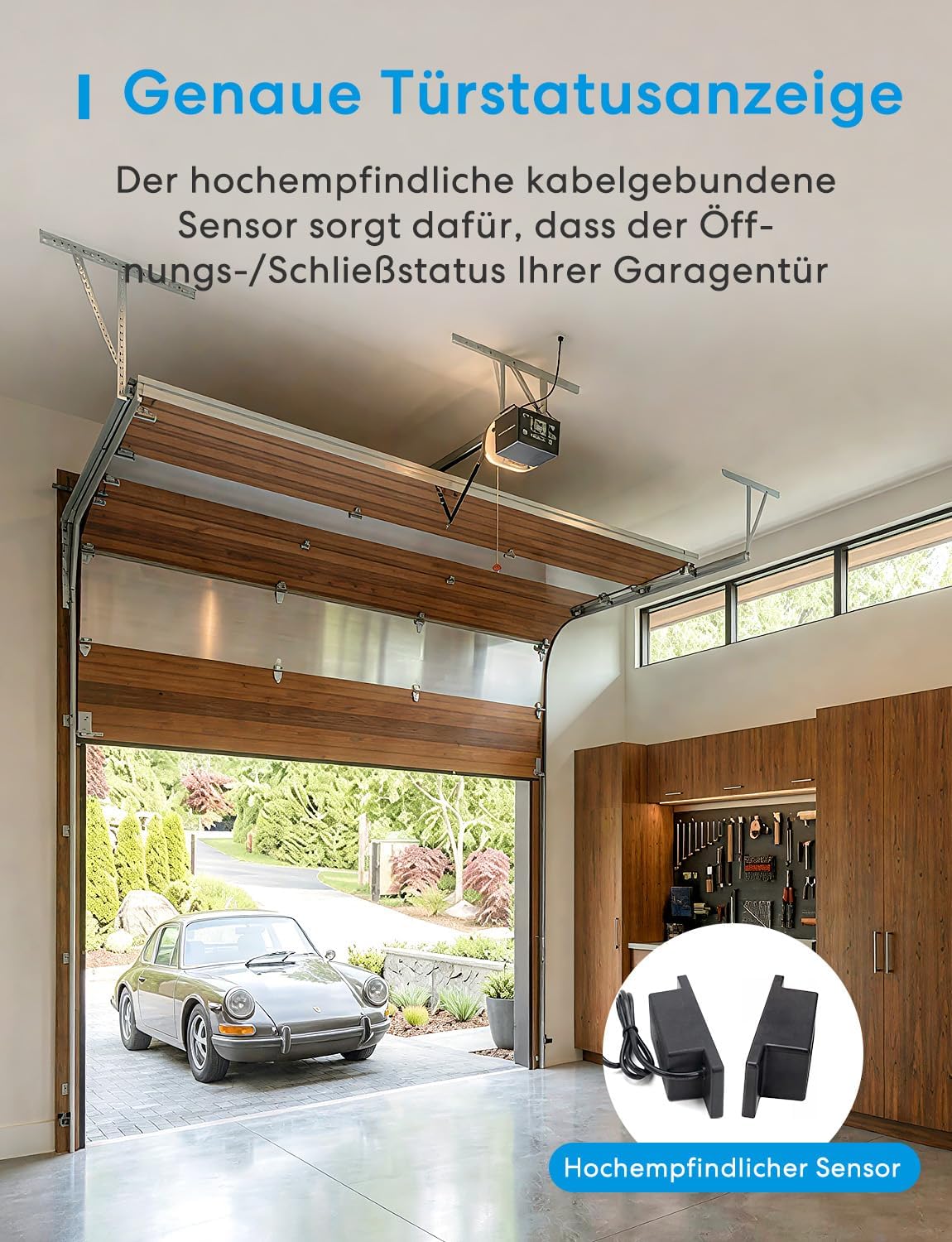 Thumbnail 6 de Meross Smart Garagentoröffner Fernbedienung (WLAN) – kompatibel mit Alexa, Google und SmartThings