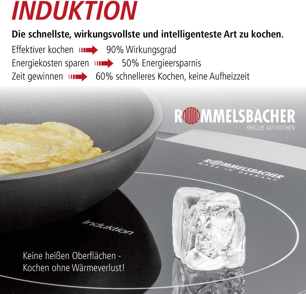 Thumbnail 4 de Rommelsbacher Doppelkochplatte CT 3420 Induktion