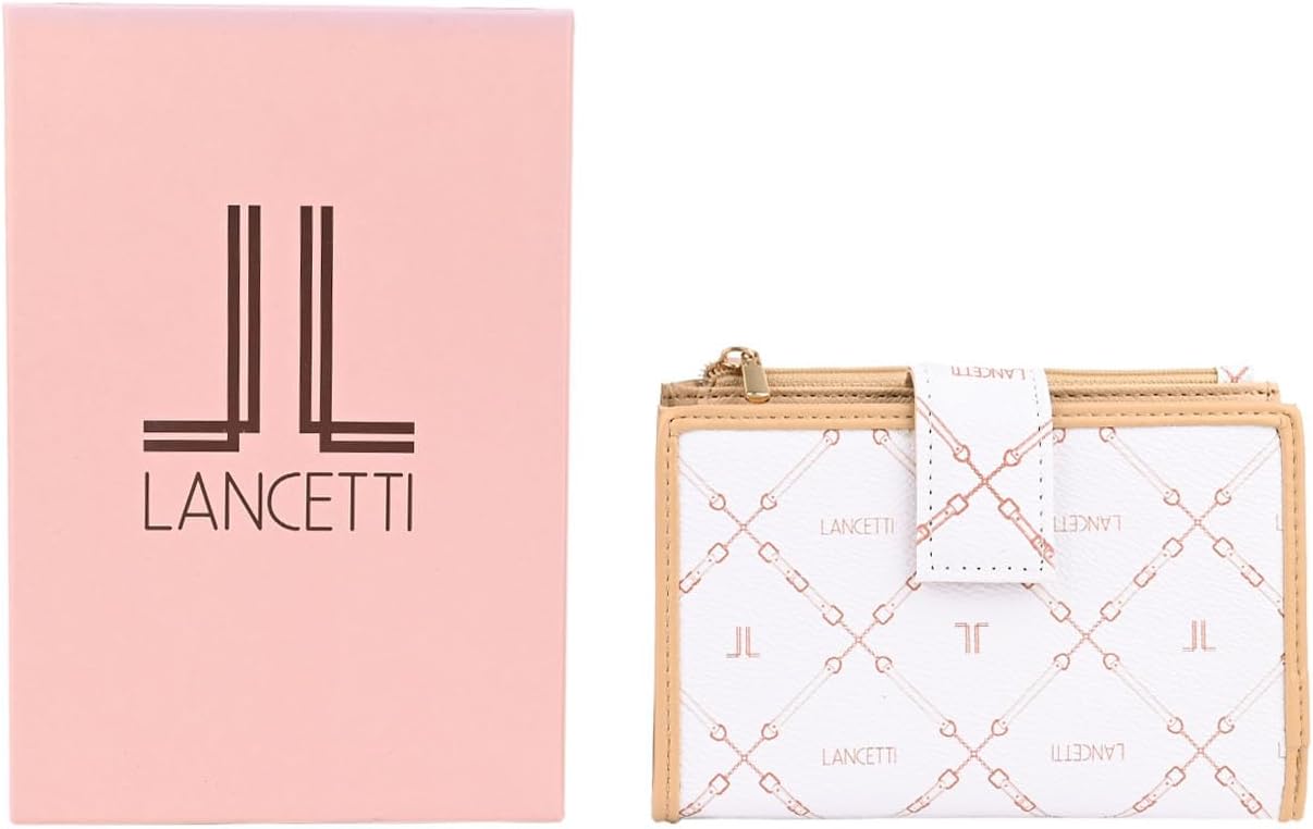 Thumbnail 3 de LANCETTI Portafoglio Donna Grande beige