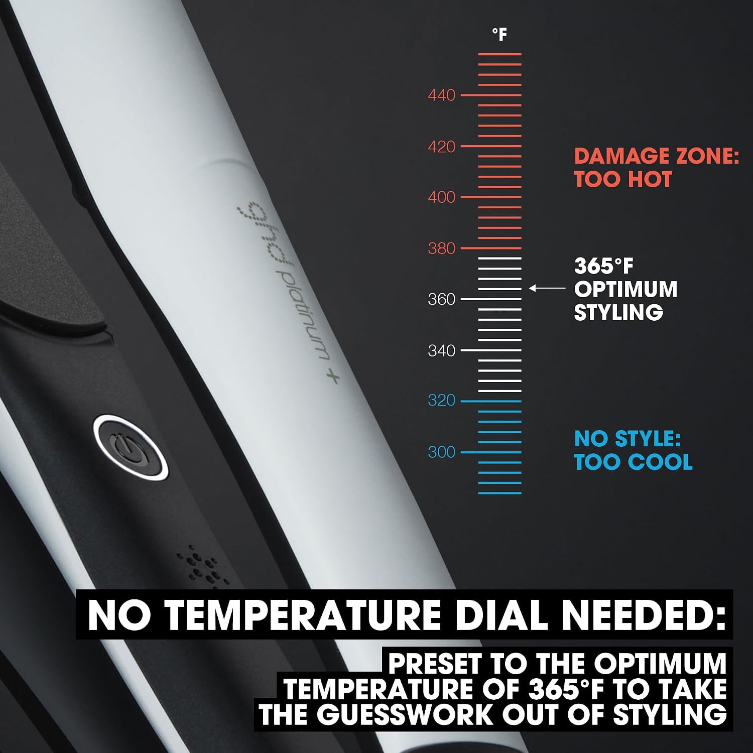 Thumbnail 1 de ghd Platinum+ 1" Flat Iron Styler
