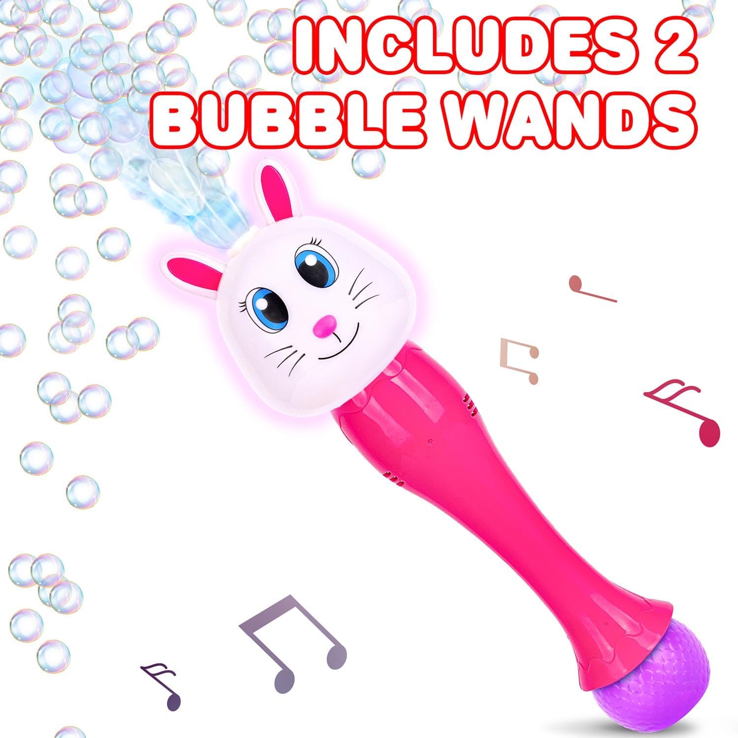 Thumbnail 6 de ArtCreativity Easter Bunny Bubble Wand 14" 📯