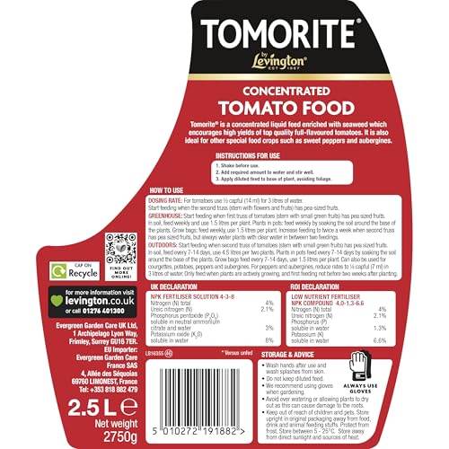 Thumbnail 1 de Levington Tomorite Concentrated Plant Food, 2.5 L – Red