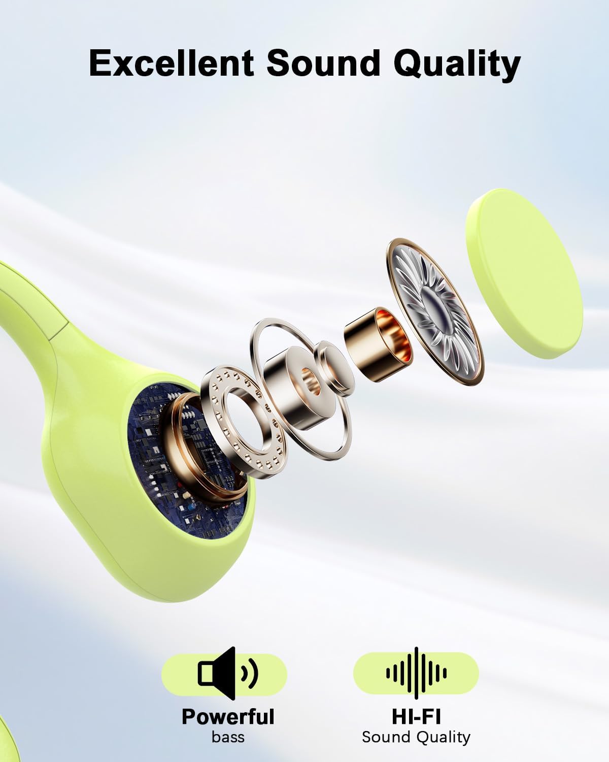 Thumbnail 3 de ANSTEN Casque conduction osseuse Bluetooth 5.3