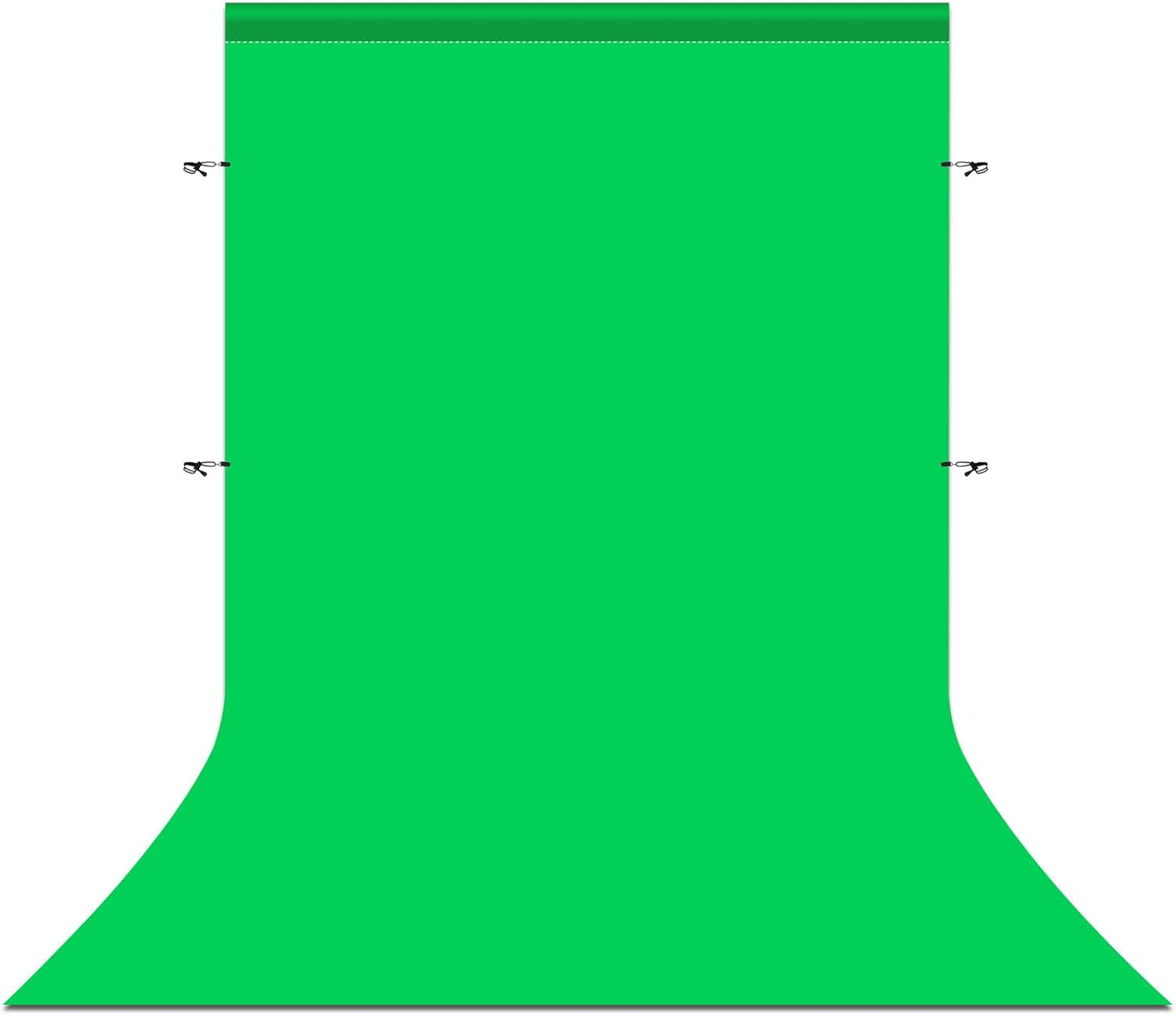 Thumbnail 6 de PULUZ 1x2m Black Non-Reflective Photography Backdrop Cloth with Reinforced Crossbar Holes (Studio, Product & Video)