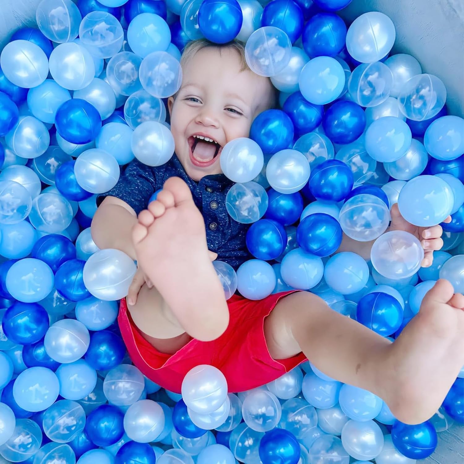 Thumbnail 3 de GOGOSO 1000-Piece Ball Pit Balls for Toddlers and Kids — Safe, Crush-Proof Plastic Play Balls