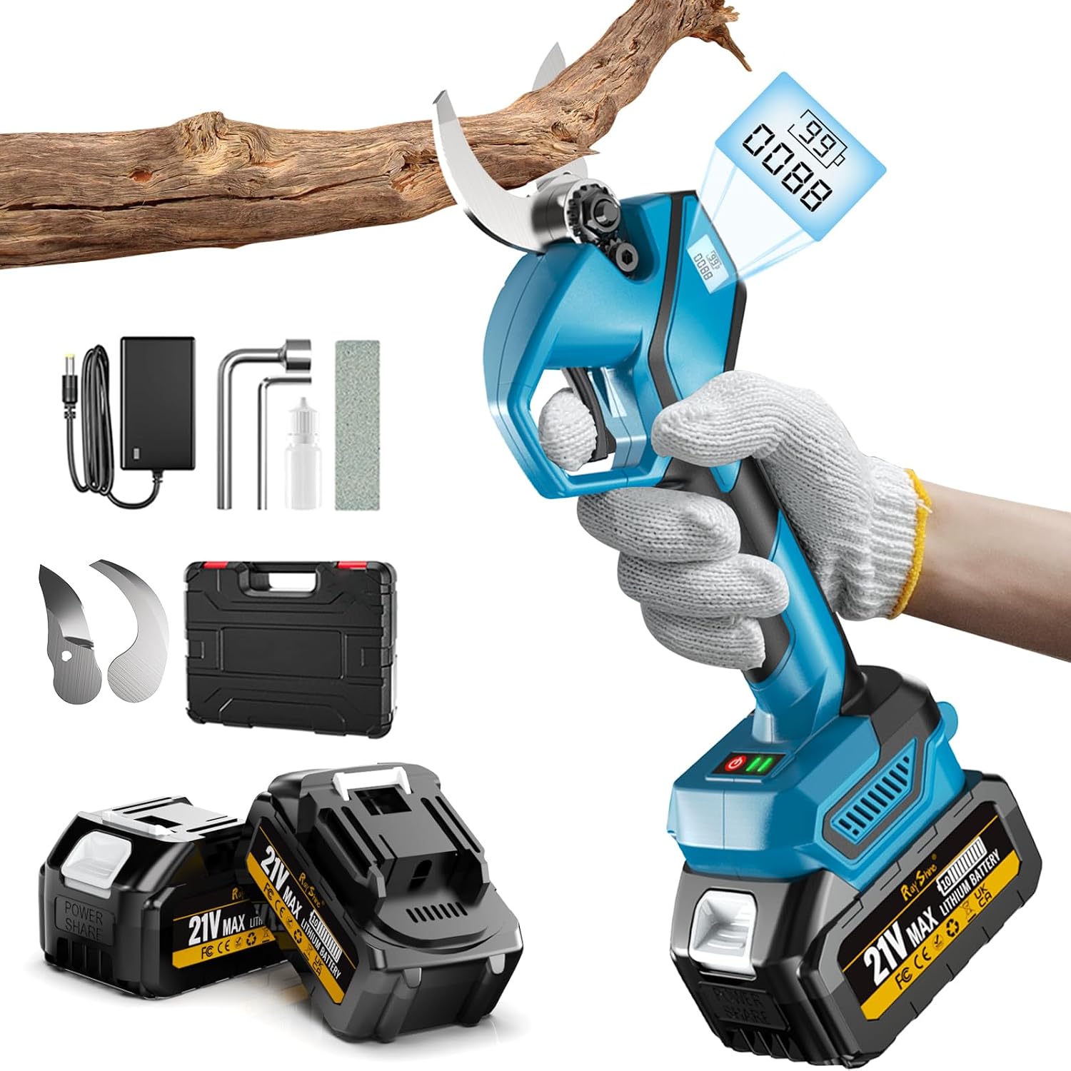 Detalle de Electric Pruning Shears 1000W Cordless