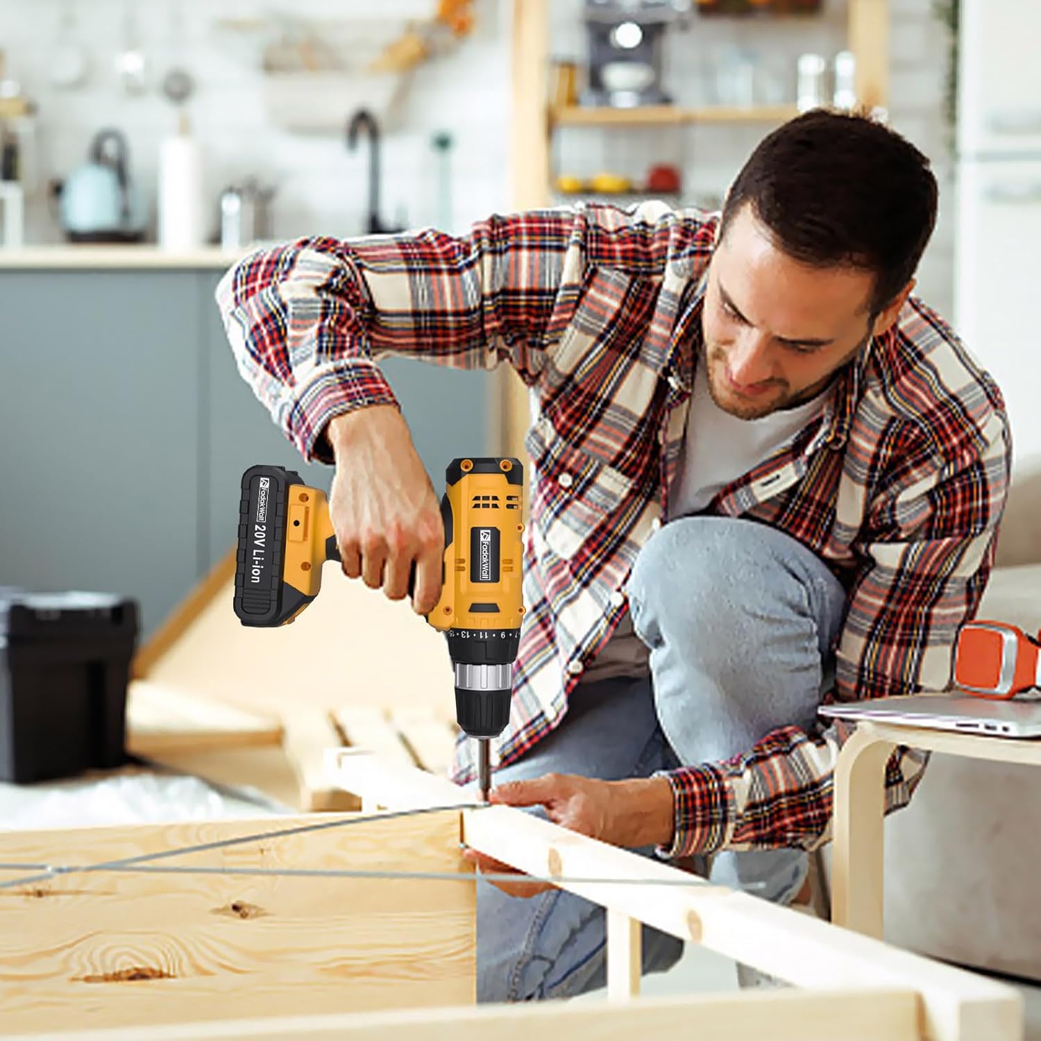 Thumbnail 6 de FADAKWALT 20V Cordless Drill Set