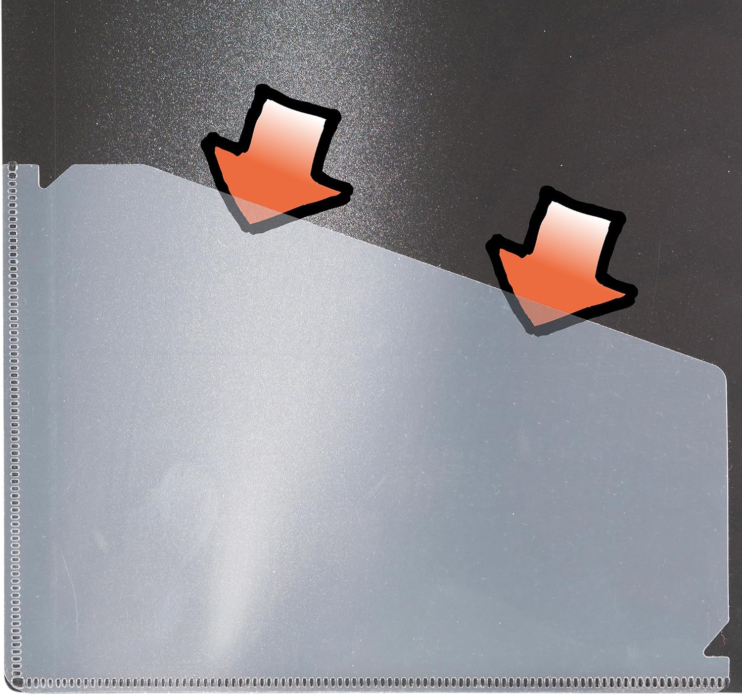 Thumbnail 2 de eco-eco A3 50% Recycled 40 Pocket Black Presentation Display Book (Pack of 2)