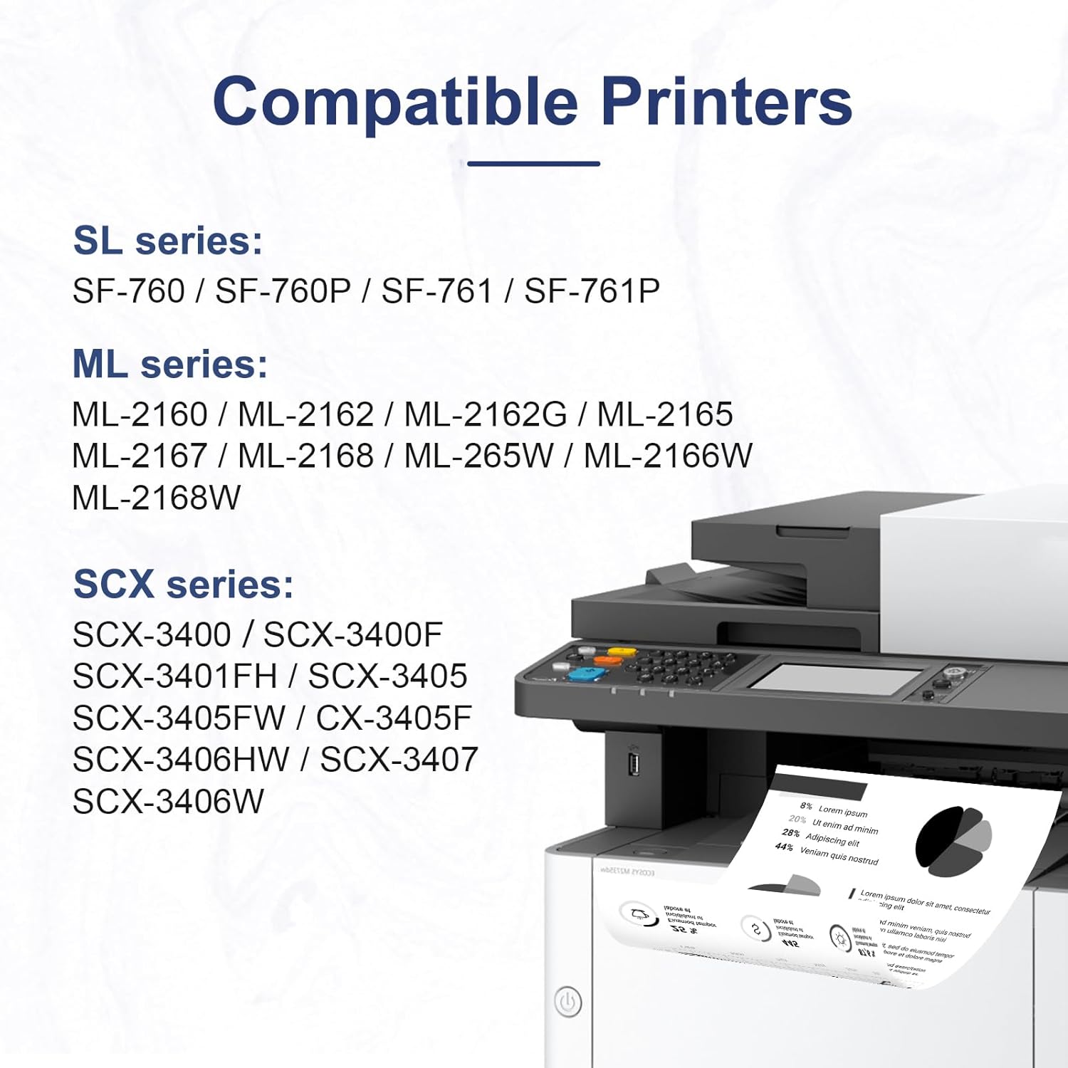 Thumbnail 3 de colorfly MLT-D101S Toner kompatibel mit Samsung – Schwarz, 1 kg
