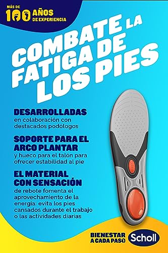 Detalle de Scholl LiquiFlex Plantillas con Soporte Reforzado para Mujer 👡