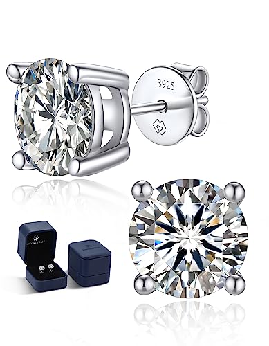Detalle de MomentWish Boucles d'oreilles moissanite 0,6-4 carats ⚡